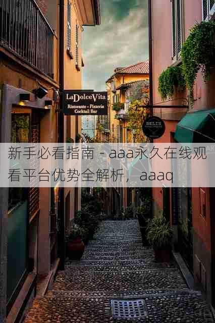 新手必看指南 - aaa永久在线观看平台优势全解析,aaaq